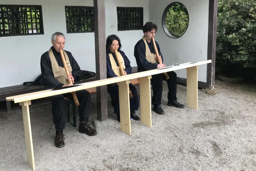 Komuso Shakuhachi Flöten Gruppe
